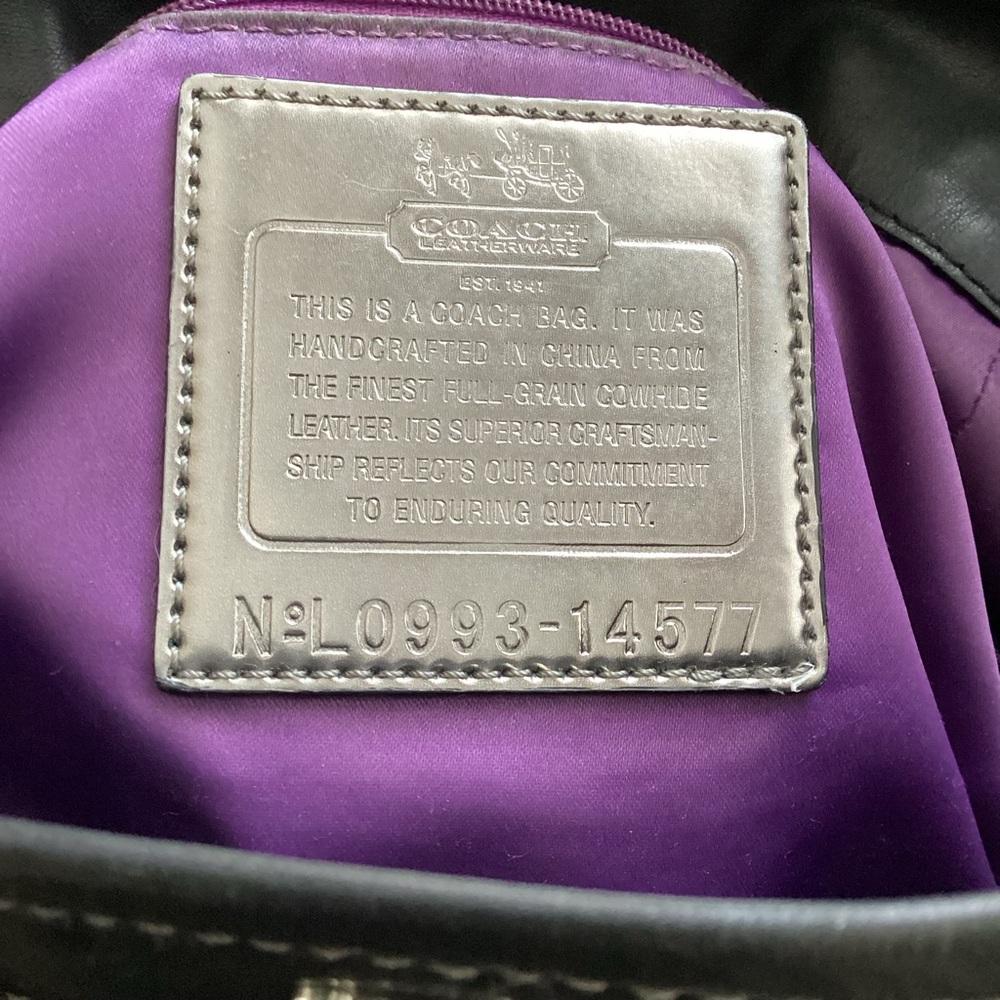 Coach Madison Vintage Large Leather Hippie Bag 🌹 - Picture 7 of 15